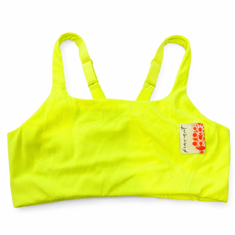 FP Movement by Free People Bright neon green Sports Bra NWT